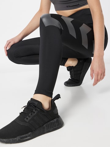 Hummel Skinny Sports trousers 'Paris' in Black