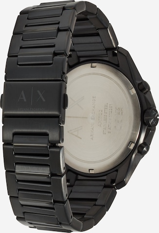 juoda ARMANI EXCHANGE Analoginis (įprasto dizaino) laikrodis