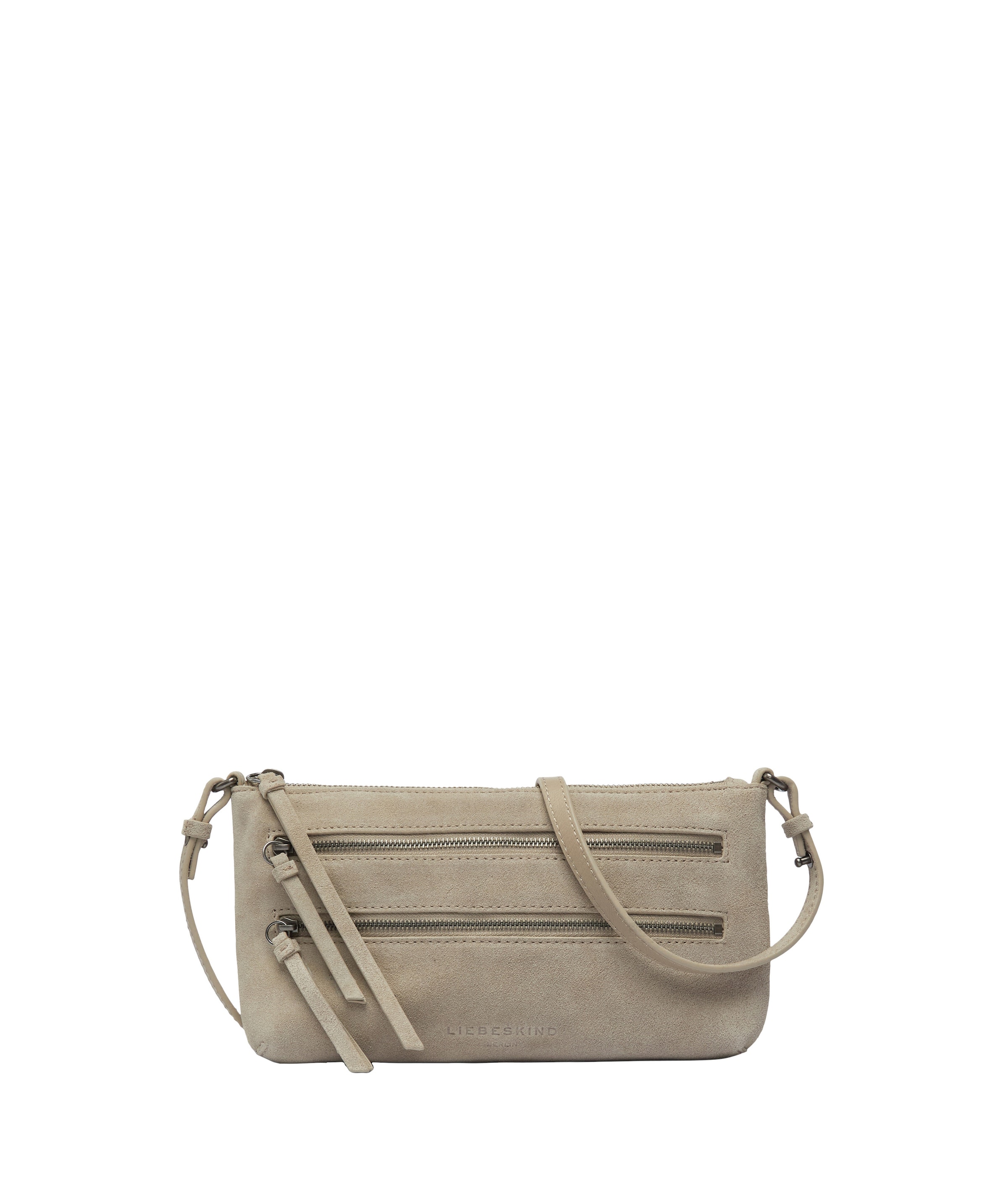 Liebeskind Berlin Schoudertas in Beige: voorkant