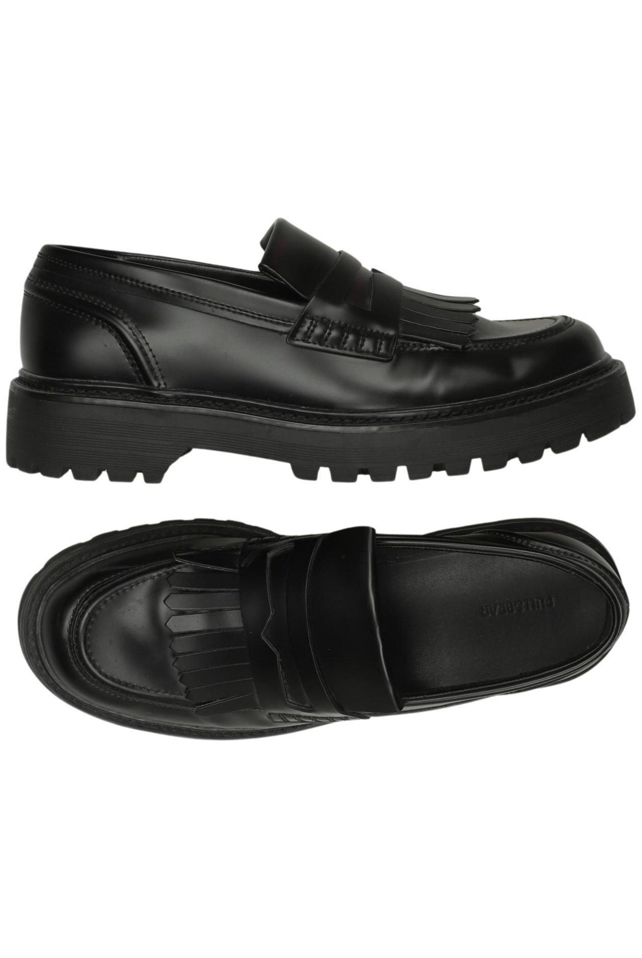 Pull&Bear Flats & Loafers in 43 in Black: front