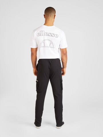 Regular Pantalon cargo 'Naos' ELLESSE en noir