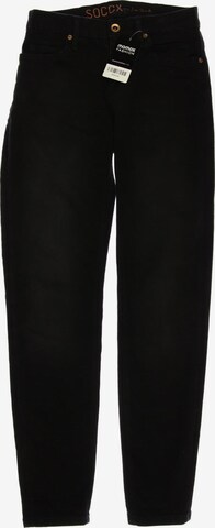 Soccx Jeans in 27 in Black: front