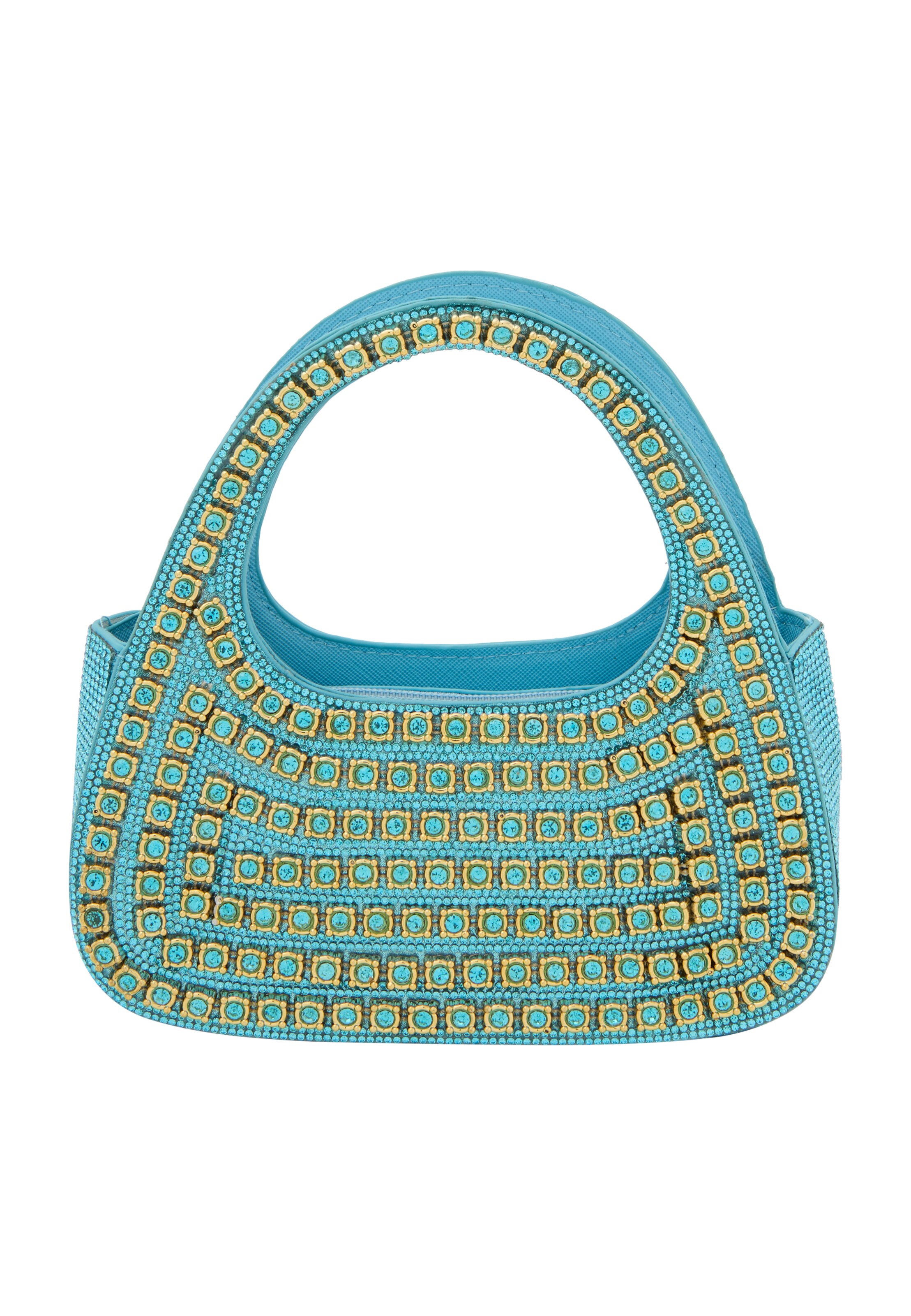 Poșete de la NAEMI pe albastru: față