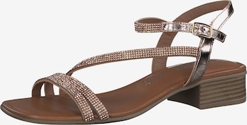 TAMARIS Strap Sandals in Pink: front