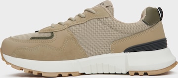 ES8 - Zapatillas deportivas bajas '90-032' en beige: frente