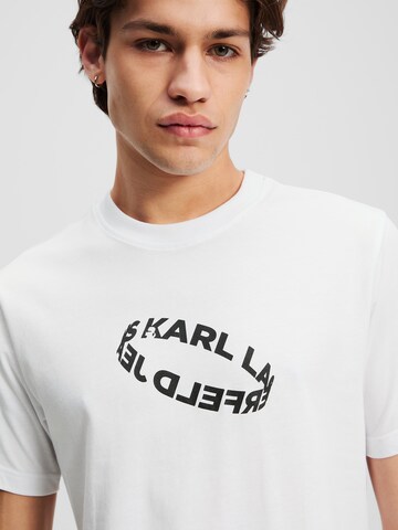 KARL LAGERFELD JEANS - Camiseta en blanco
