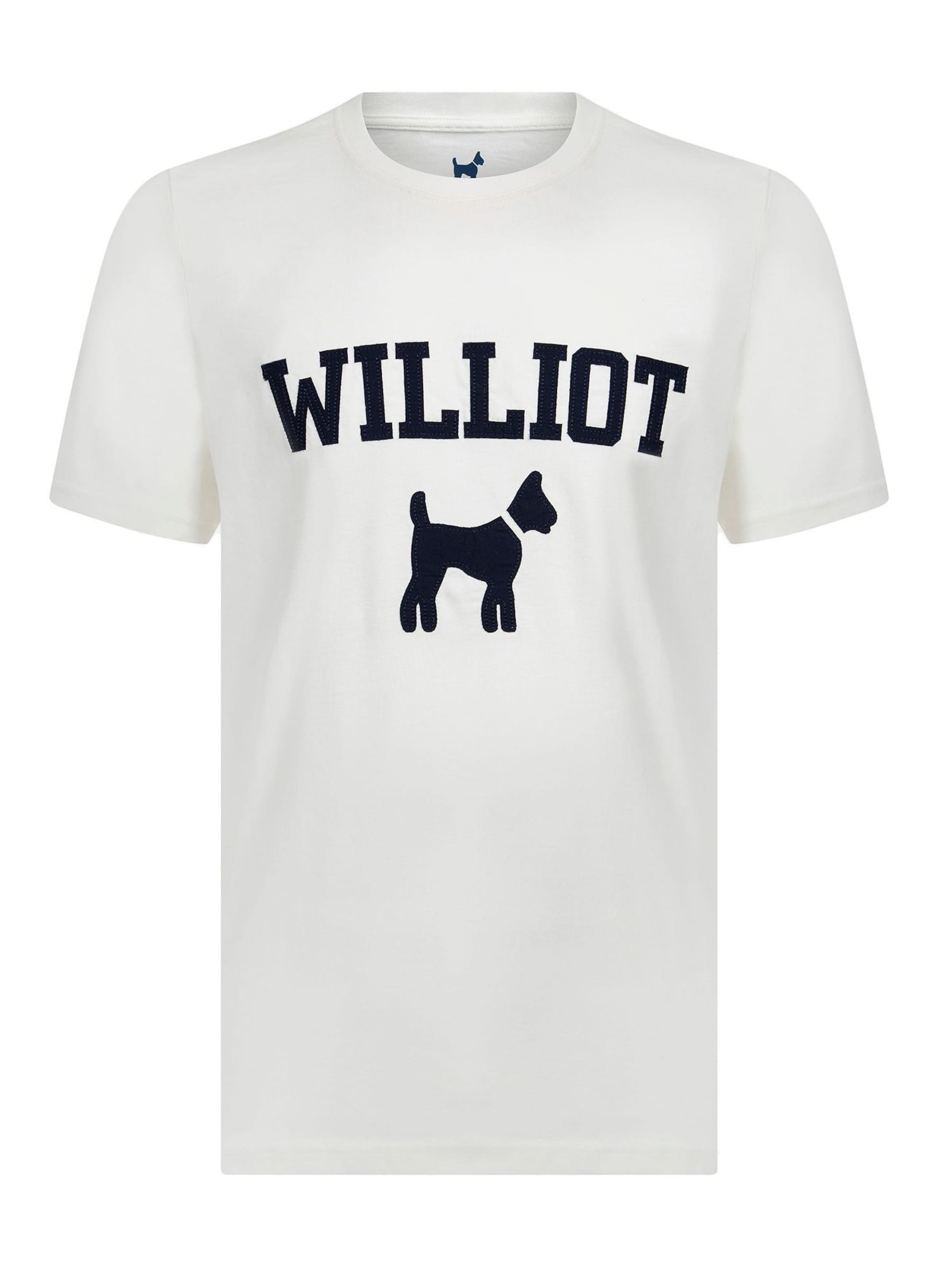 Maglietta di Williot in bianco: frontale