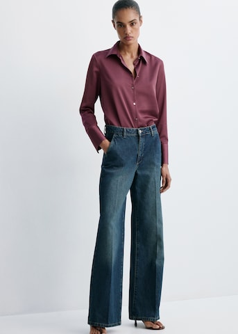 MANGO Blouse 'IDEALE' in Purple
