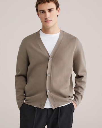 WE Fashion - Jersey en marrón: frente