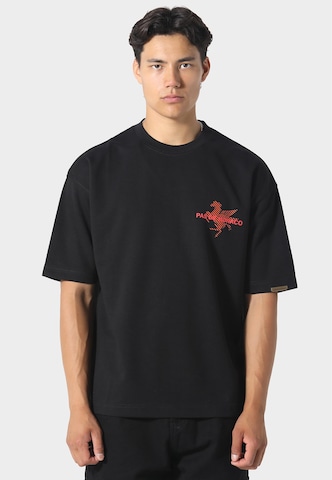 Pas De Monaco Shirt 'La Pegaus' in Black: front