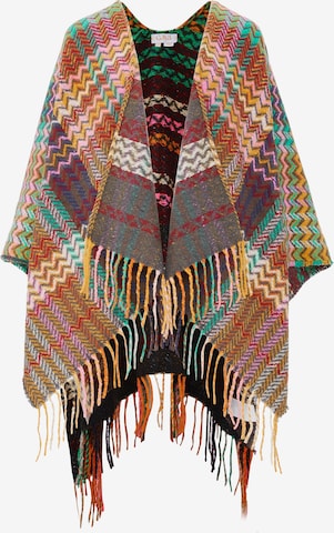 Gaya Cape in Braun: Vorderseite