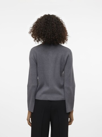 VERO MODA Gebreid vest 'VMHANNA' in Grijs