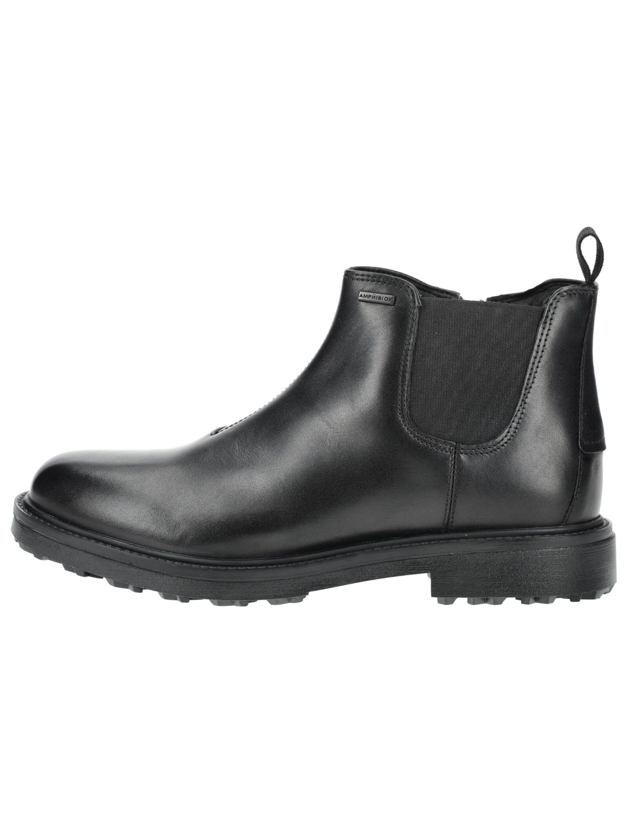 Boots GEOX en noir : sur le côté