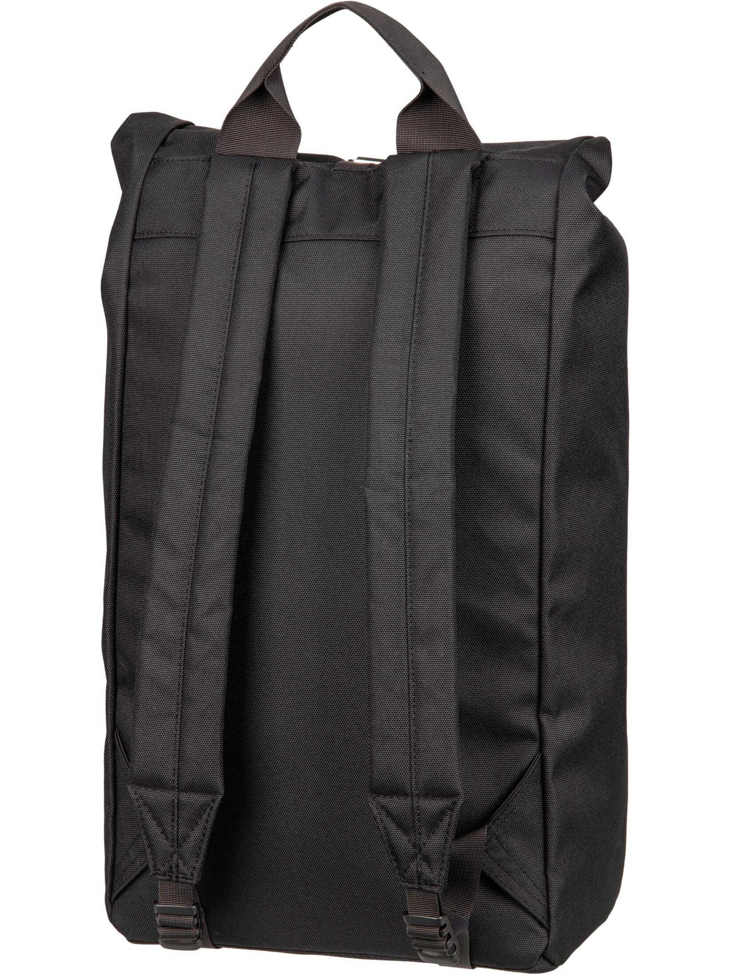 SANDQVIST Backpack ' Ground Rolltop Backpack L ' in Black