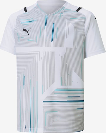 PUMA Funktionsskjorte i hvid: forside