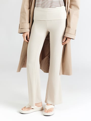 Evazați Pantaloni 'ONLHILLARY' de la ONLY pe gri: față