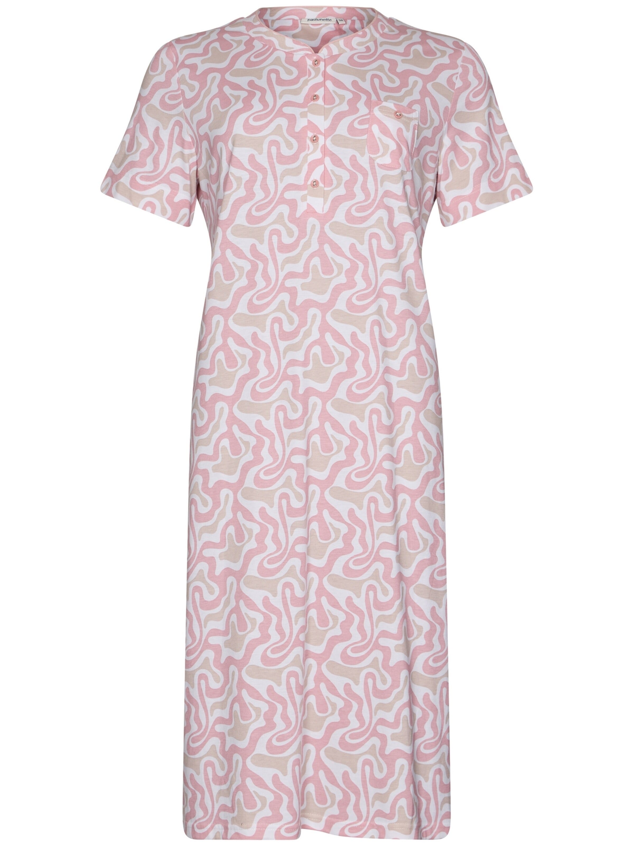 Pastunette Nachthemd‌‌‌‌‌‌‌ in Pink: Vorderseite