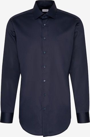 Chemise business SEIDENSTICKER en bleu : devant