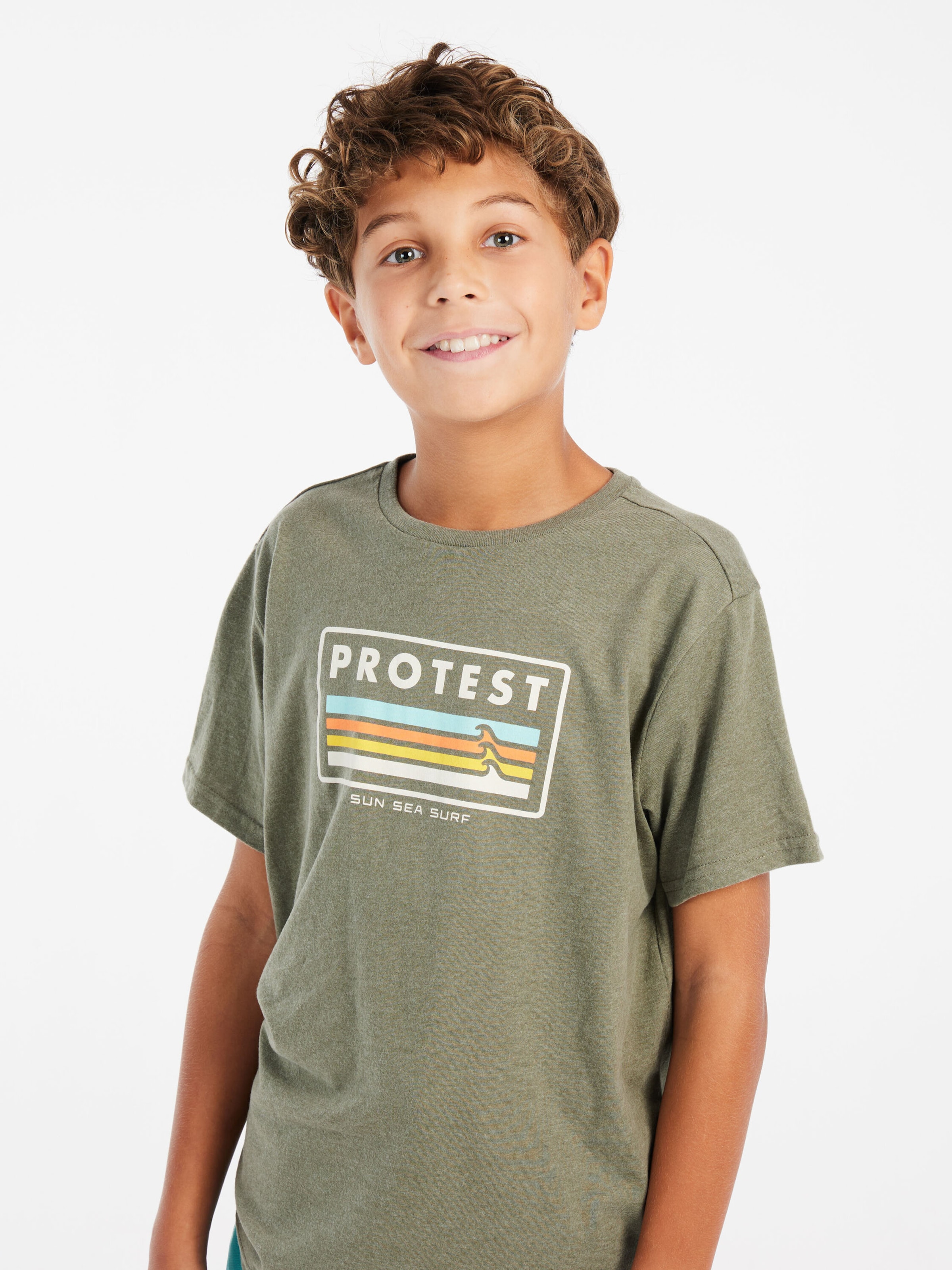 PROTEST Shirt 'PRTMarius JR' in Green