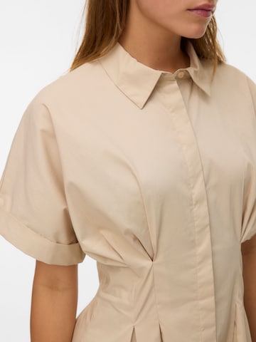 Robe-chemise 'VMFriba' VERO MODA en gris