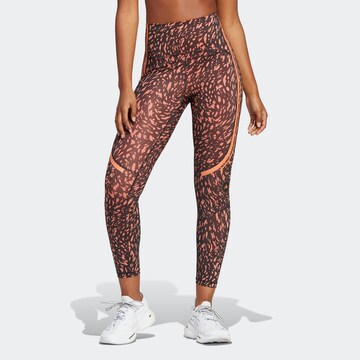 ADIDAS BY STELLA MCCARTNEY Regular Workout Pants in Black: front