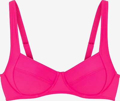 LASCANA Top de bikini 'Lolo' en rosa neón, Vista del producto