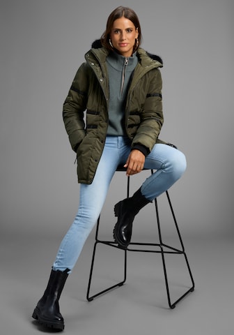 LAURA SCOTT Winter Jacket in Green
