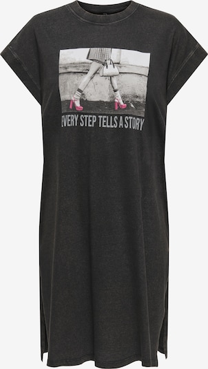 ONLY Šaty 'ONLLUCY' - svetlosivá / ružová / čierna, Produkt