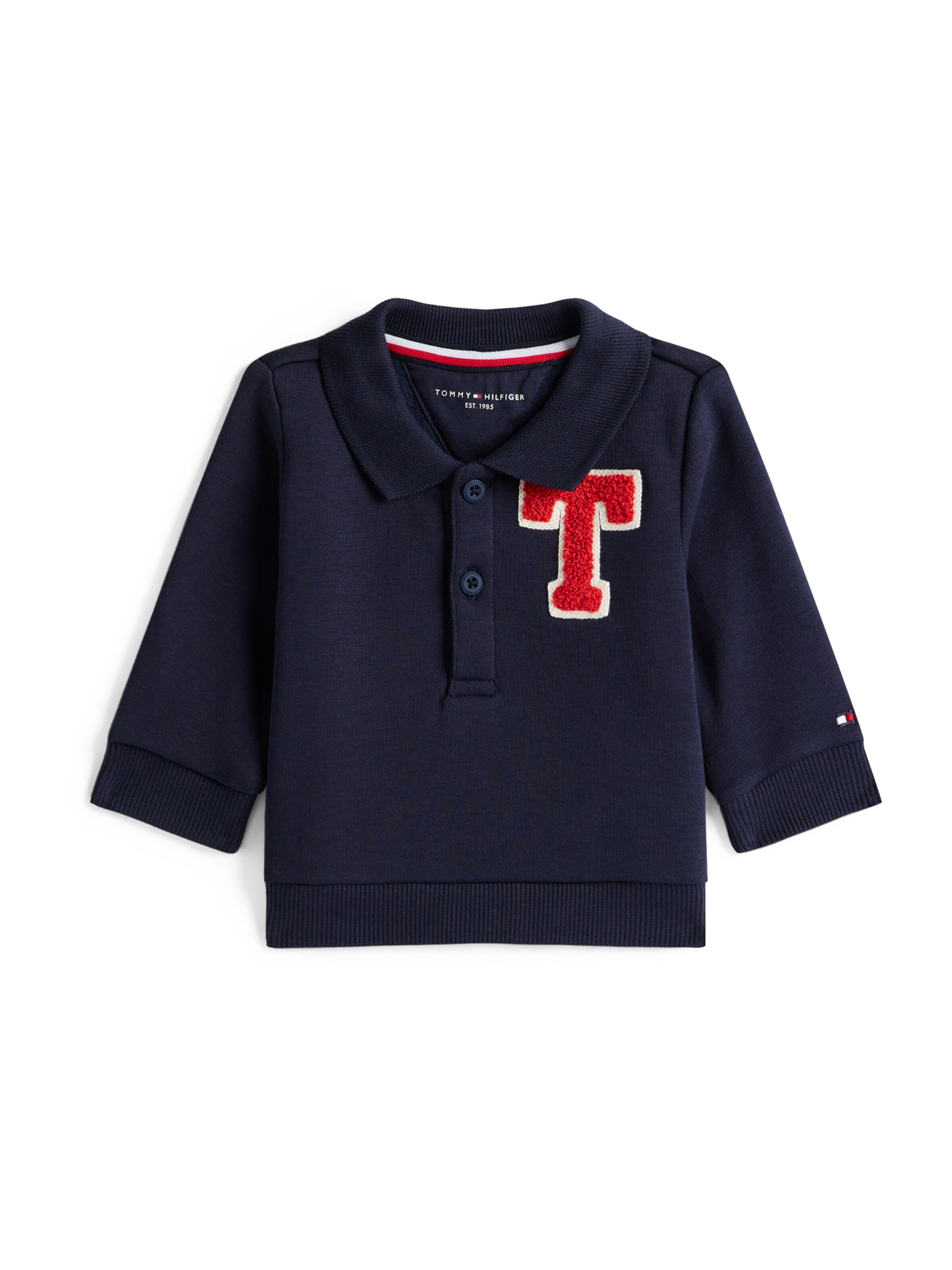 TOMMY HILFIGER Mikina – modrá: přední strana