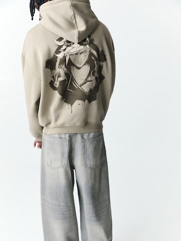 Sweat-shirt Pull&Bear en beige