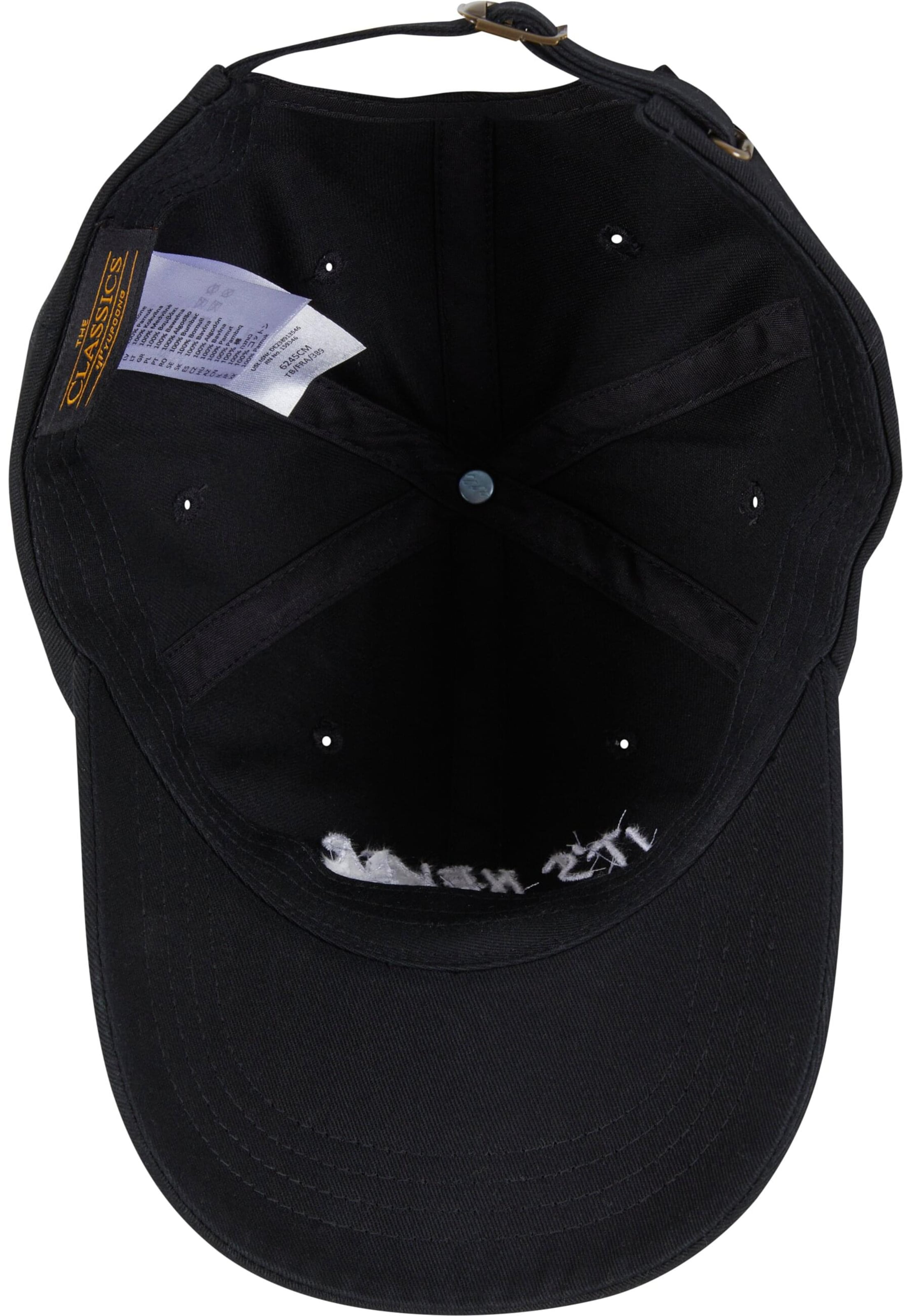 Mister Tee Sapkák 'Never Too Late' - fekete