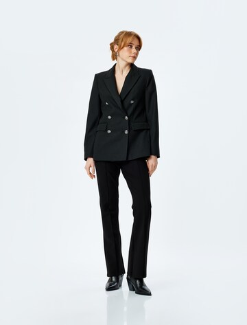 Koton Flared Hose in Schwarz