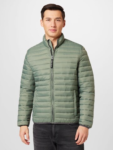 Veste mi-saison 'CONNEL' Pepe Jeans en vert : devant