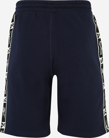 Regular Pantalon de sport Reebok en bleu