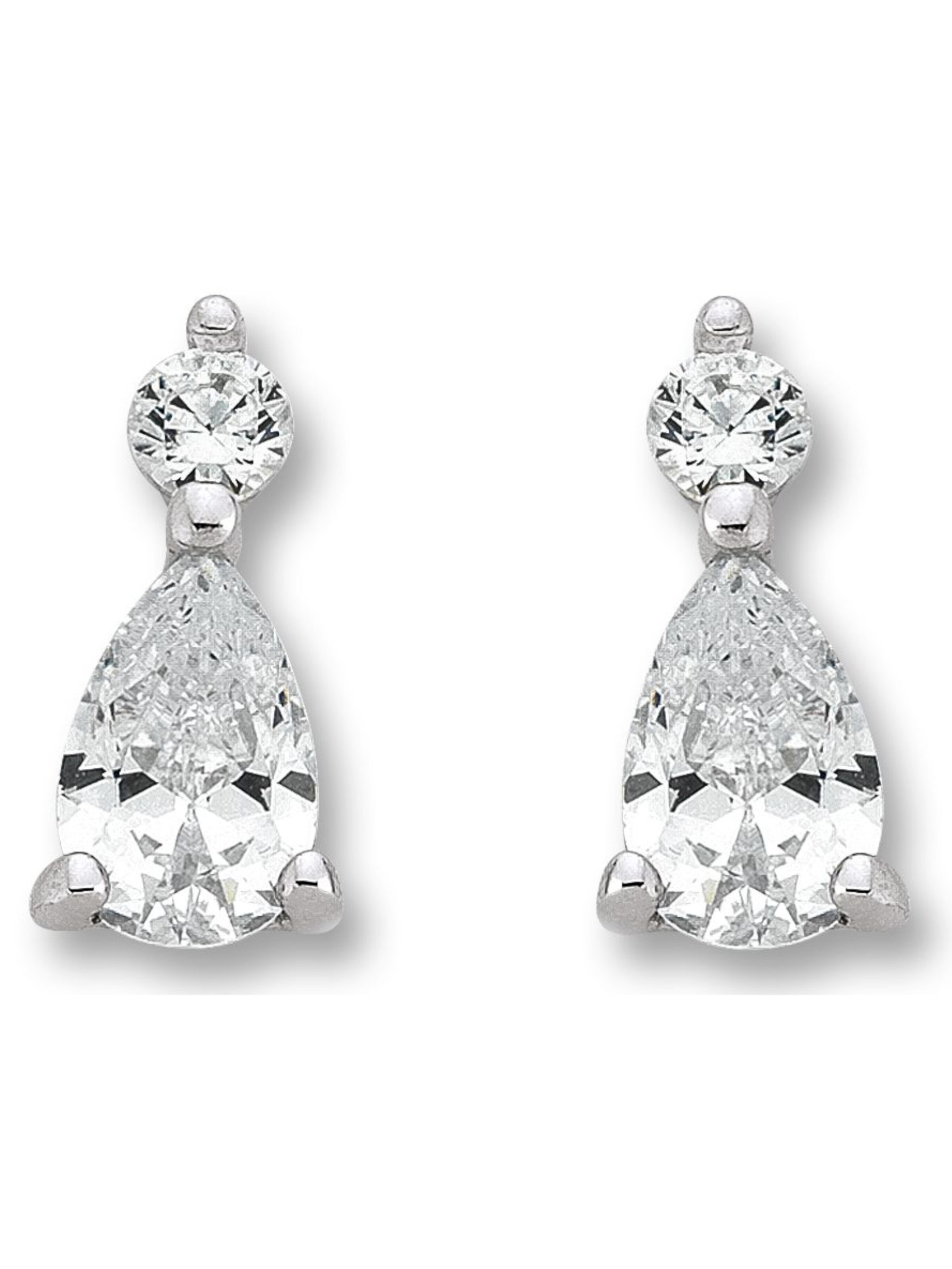 ONE ELEMENT Earrings in Silver: front