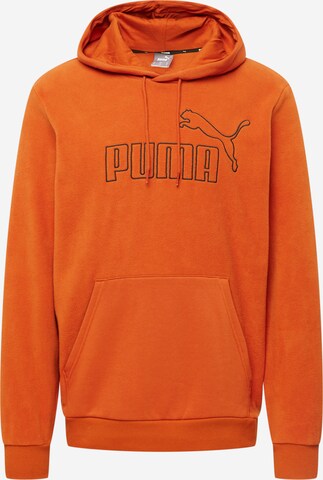 PUMA Sportsweatshirt in Braun: predná strana