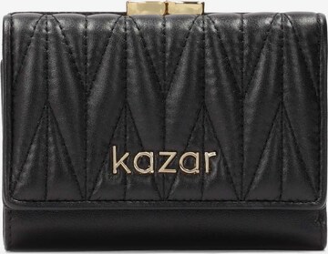 Kazar Wallet in Black: front