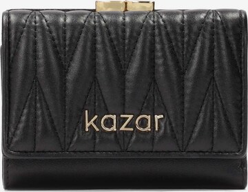 Porte-monnaies Kazar en noir : devant