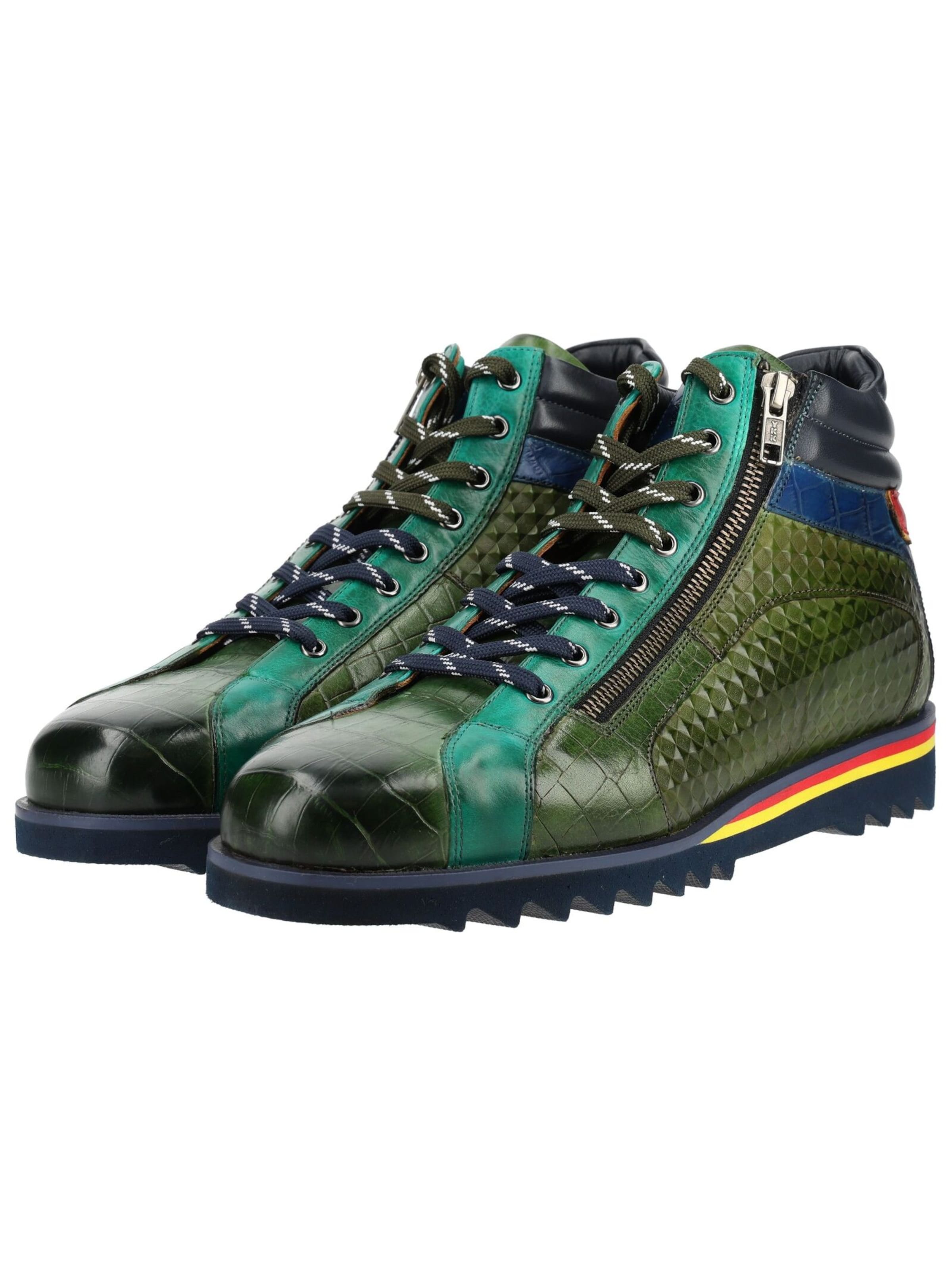 Bottines à lacets MELVIN & HAMILTON en vert