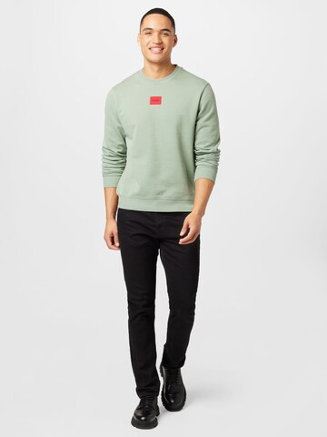 Sweat-shirt 'Diragol' HUGO en vert