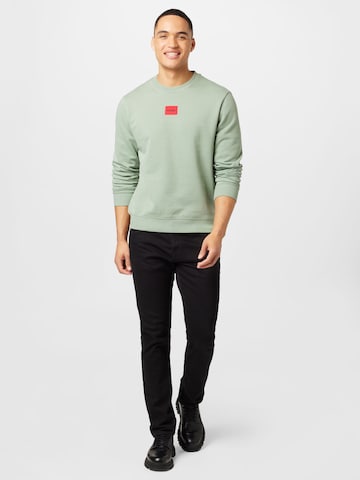 HUGO Sweatshirt 'Diragol' in Grün