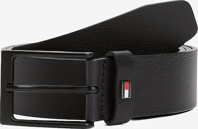 TOMMY HILFIGER Vyö 'Layton' värissä musta / hopea, Tuotenäkymä