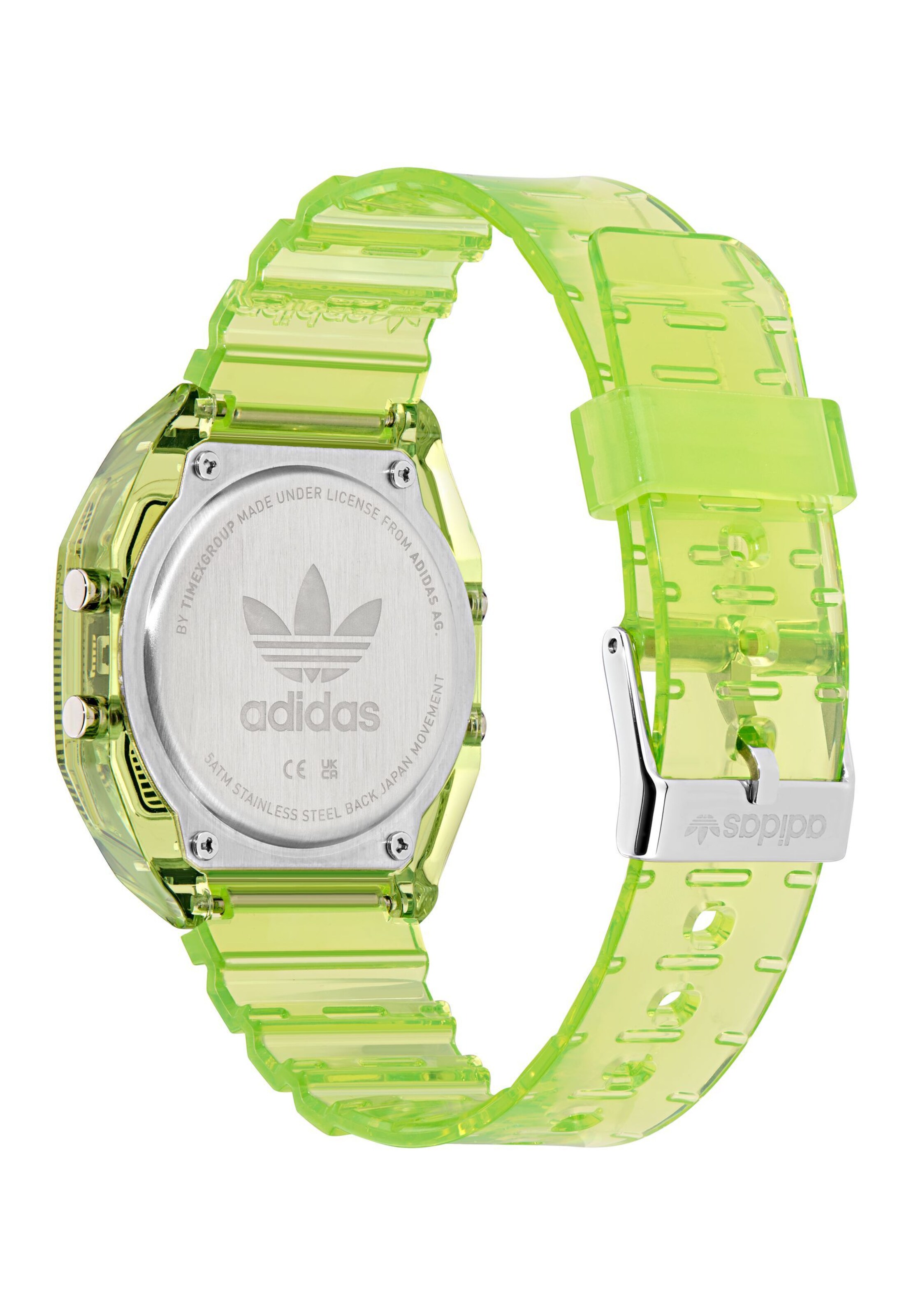 Orologio digitale 'DIGITAL TWO CRYSTAL' di ADIDAS ORIGINALS in verde
