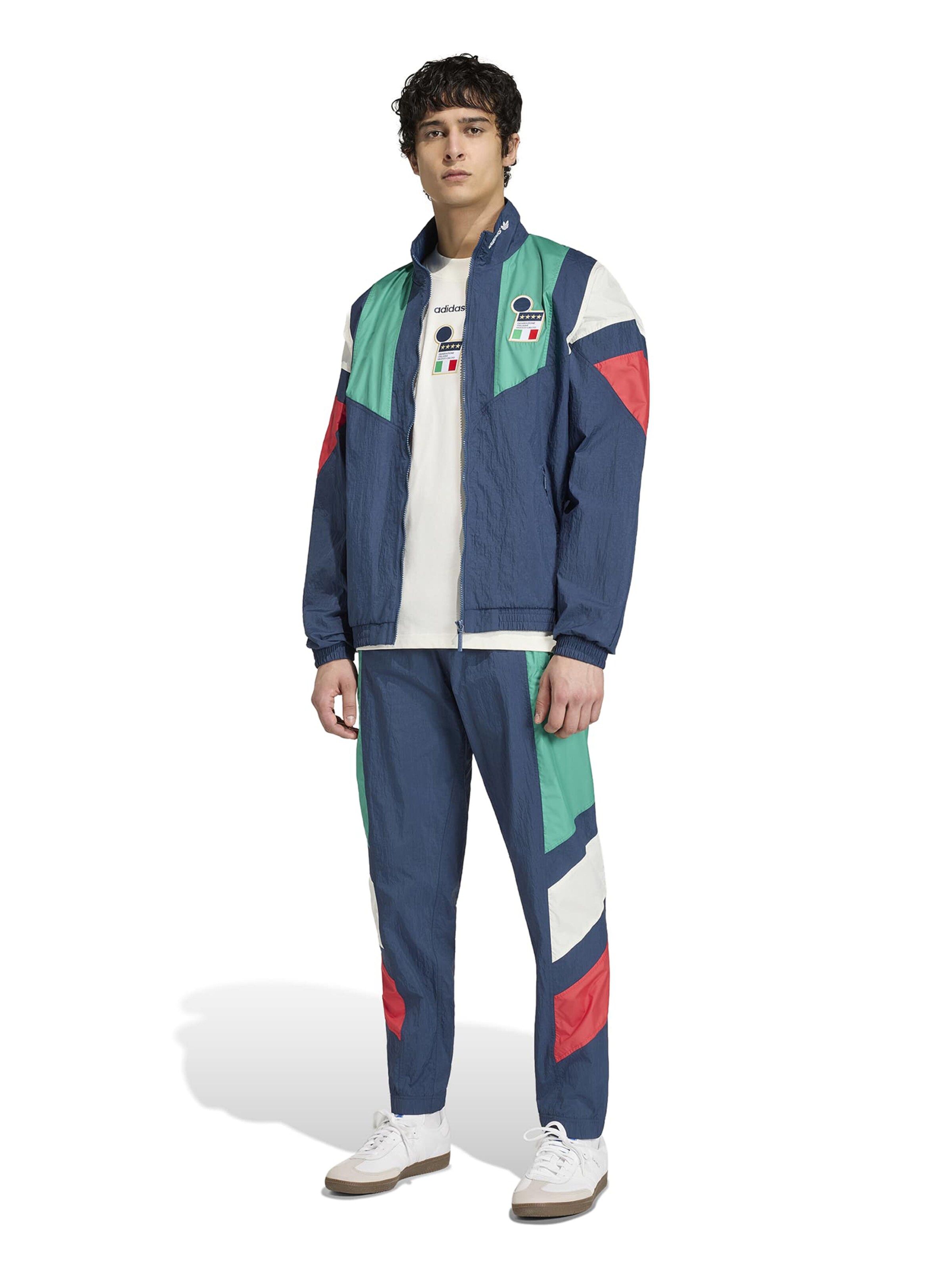 ADIDAS PERFORMANCE Sportovní bunda 'FIGC EQT' – modrá
