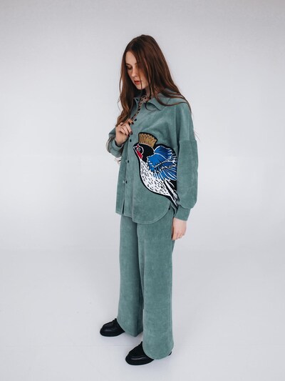 RADADA Klederdrachtjas in de kleur Lichtblauw, Productweergave