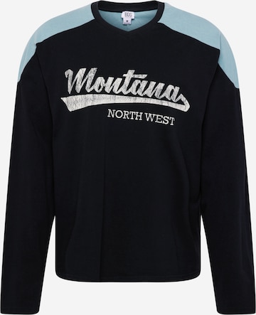 T-Shirt 'MONTANA' BDG Urban Outfitters en bleu : devant