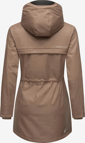 Manteau mi-saison 'Rainy Forest' NAVAHOO en marron