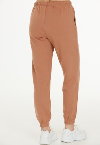 Athlecia Regular Workout Pants 'Soffina' in Brown