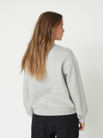 Sweat-shirt 'Zoe' co'couture en gris