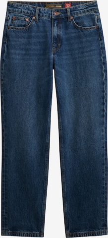 Jean Superdry en bleu : devant